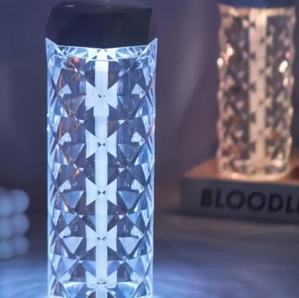 Ultra-Stille Kristallen Luchtbevochtiger: 7-Kleur LED