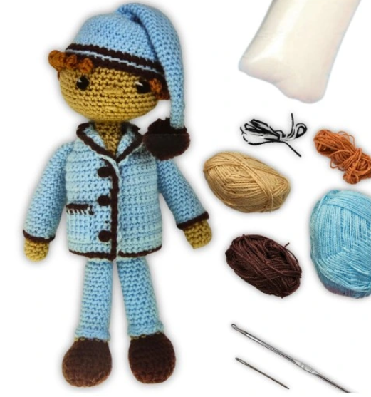 Avec - Haakpakket - Sam in Pyjama - Haken