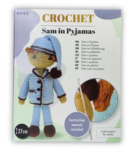 Avec - Haakpakket - Sam in Pyjama - Haken