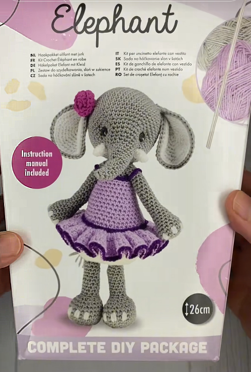 Avec - Haakpakket - Crochet Elephant