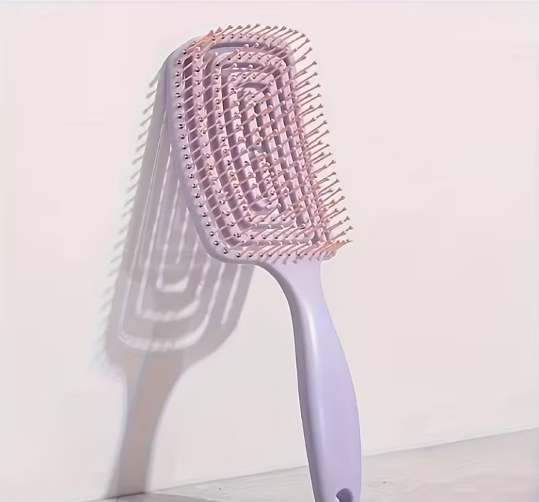 Willekeurige kleur haarborstel