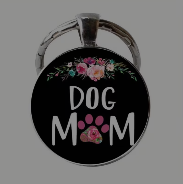Honden Mamma sleutelhanger