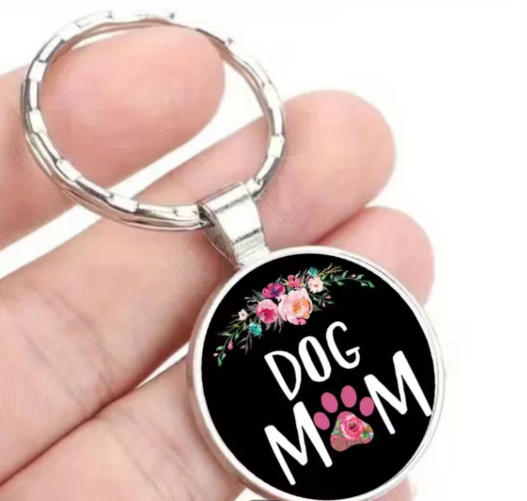 Honden Mamma sleutelhanger