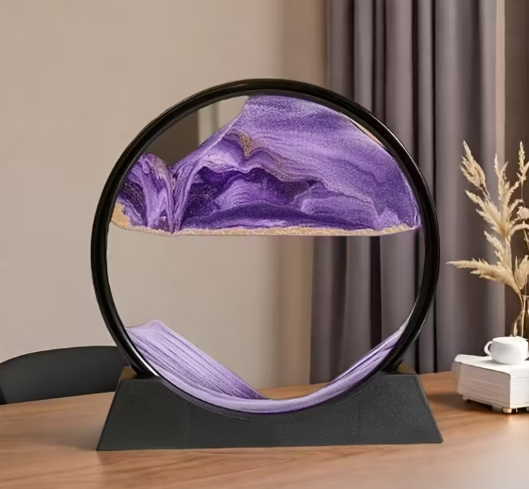 Luxe Automatische Zandloper - Paars