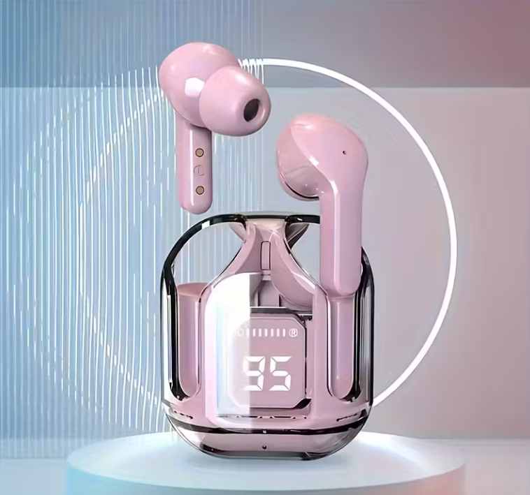 Roze - LANXUN Draadloze Oordopjes