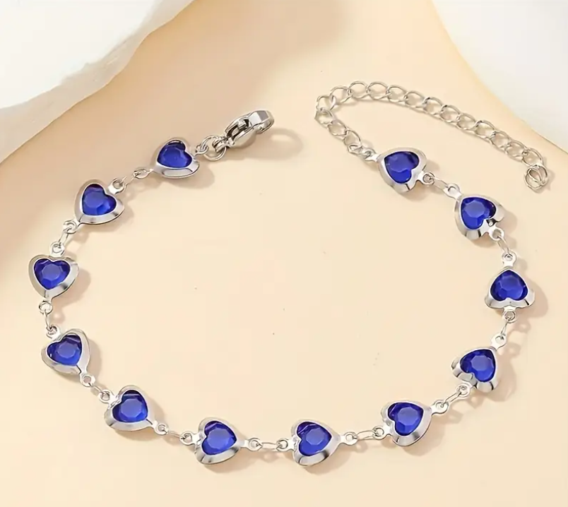 Elegante hartjes armband willekeurige kleur