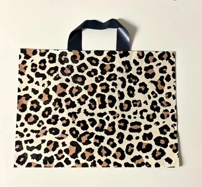 Kleine panter tas van herbruikbaar plastic