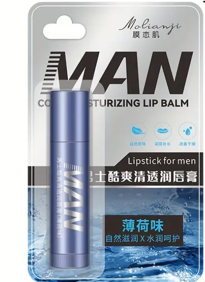 Verzorgende lippen balsem voor mannen