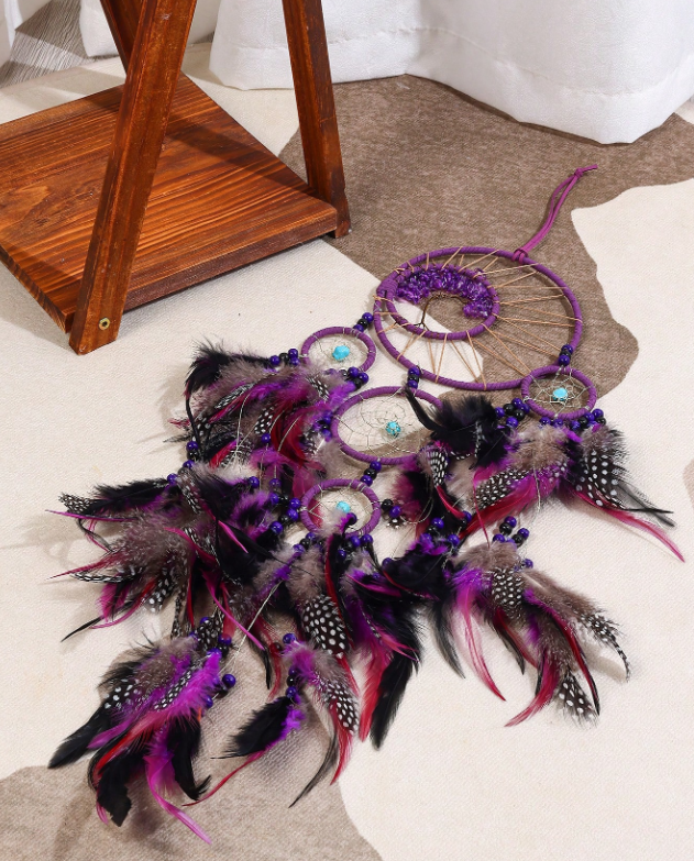 Paarse levensboom dromenvanger - Prachtig