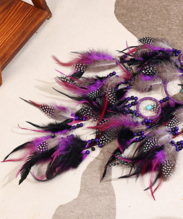 Paarse levensboom dromenvanger - Prachtig