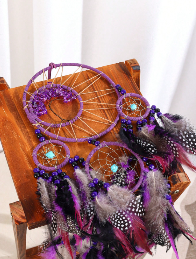 Paarse levensboom dromenvanger - Prachtig