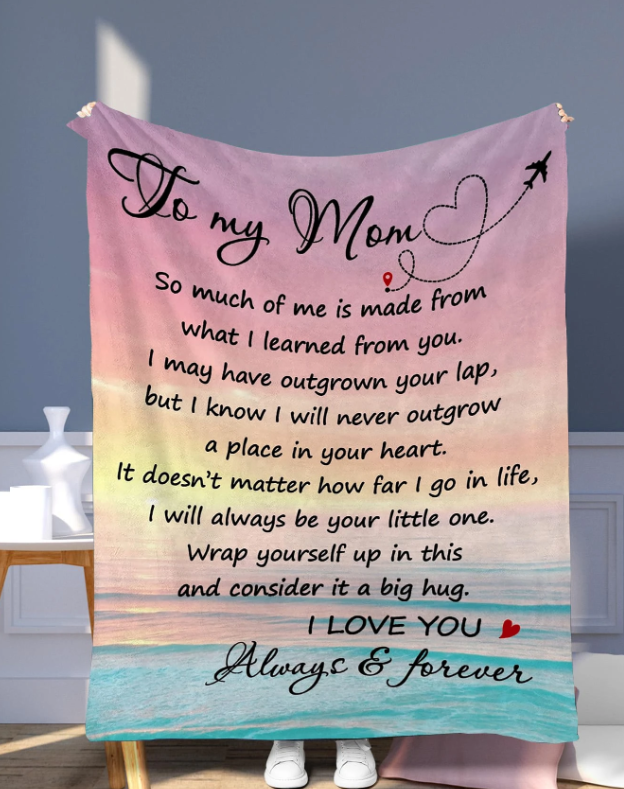 Deken - Voor mijn Moeder - Zacht en mooi