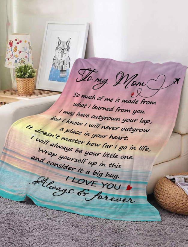 Deken - Voor mijn Moeder - Zacht en mooi