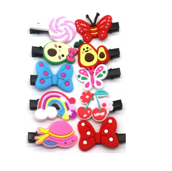 10-delige haarclip-set voor meisjes.