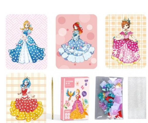 Jurken maken - knutselen voor meisjes.