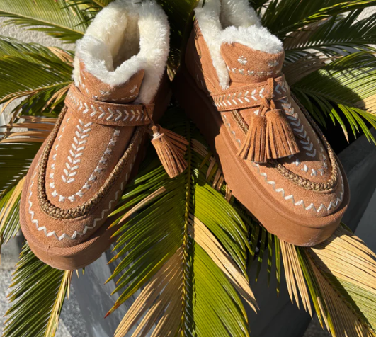 10 Punten.... Gevoerde enkel-laasjes/Pantoffels Mt 39