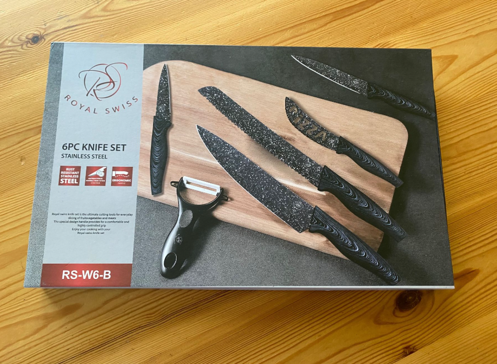 6 delig - Royal Swiss Keuken Messenset