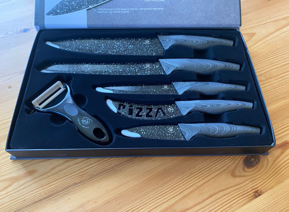 6 delig - Royal Swiss Keuken Messenset