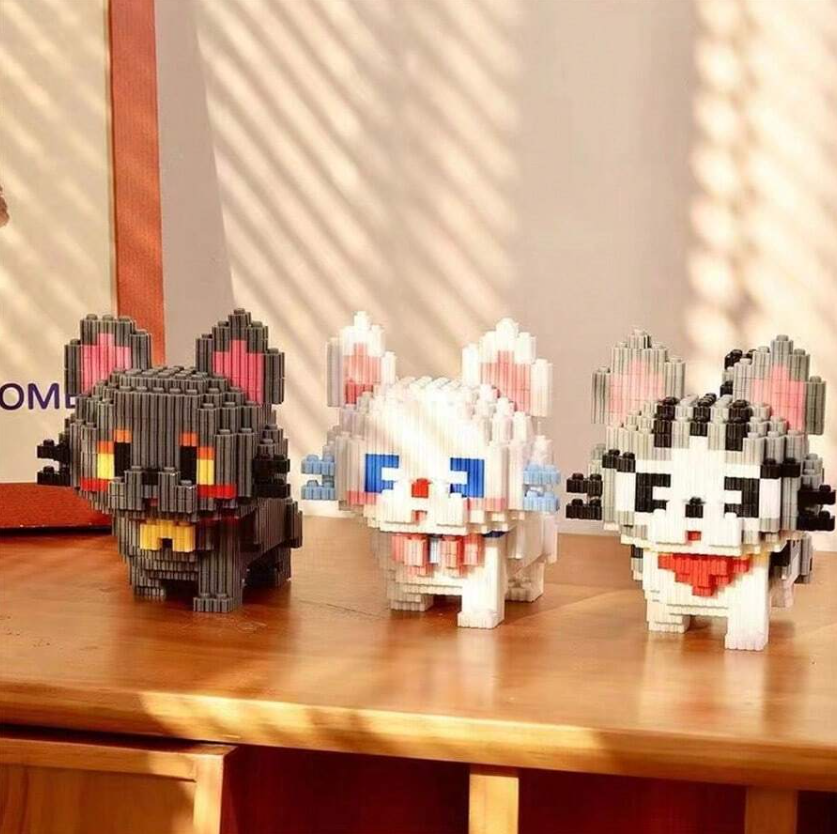 Volwassen TuinKat Bouwstenen - 1000 stuks