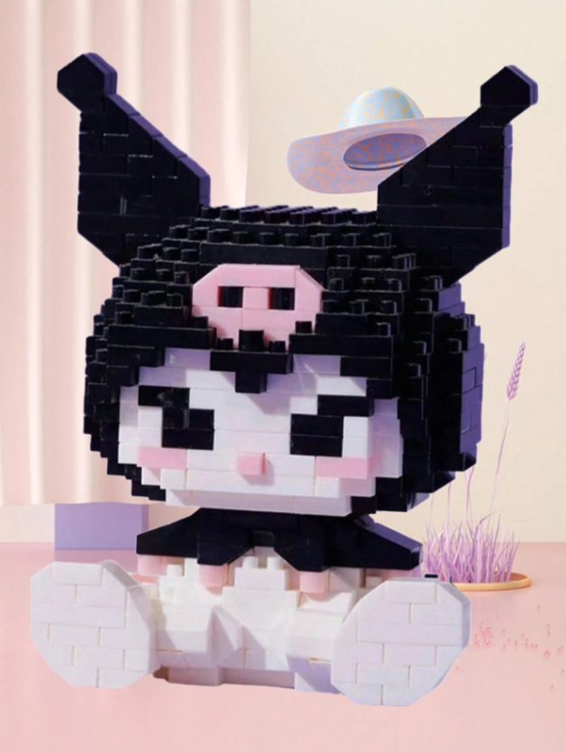 4x Sanrino/Helo Kitty BRICKS blokken bouwen