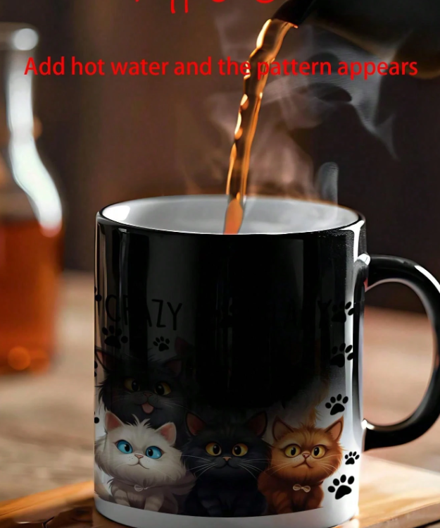 48 Punten.... Oz keramische koffie of thee beker - Verkleurbaar