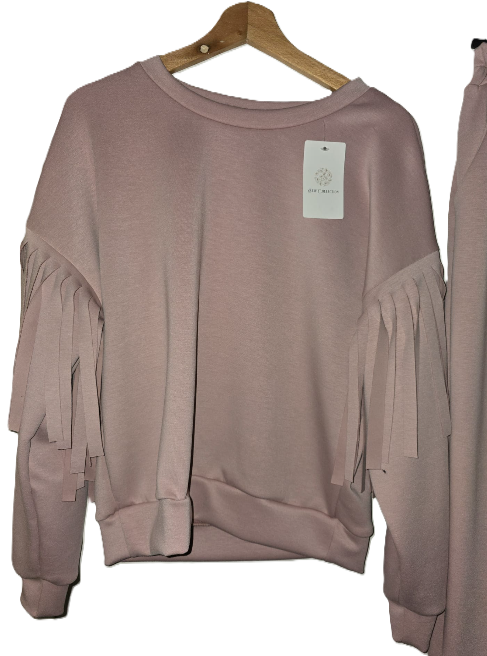 Heerlijk zacht Huispak in de kleur licht roze