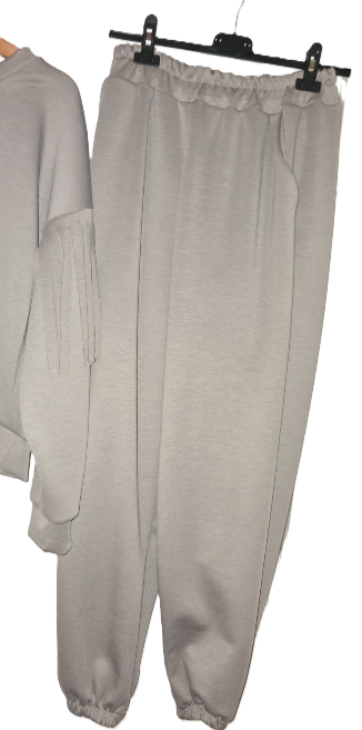 Een heerlijk zacht Huispak - Kleur Grijs