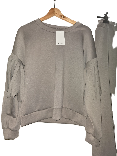 Een heerlijk zacht Huispak - Kleur Grijs