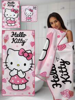 Driedelige set van handdoeken - Hello Kitty