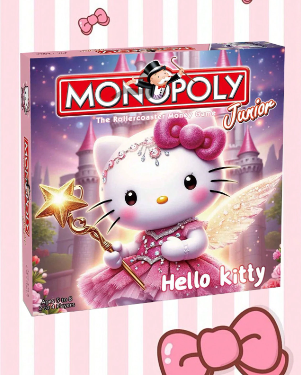 Monopoly Junior Hello Kitty - Super leuk