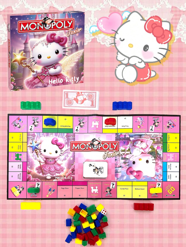 Monopoly Junior Hello Kitty - Super leuk