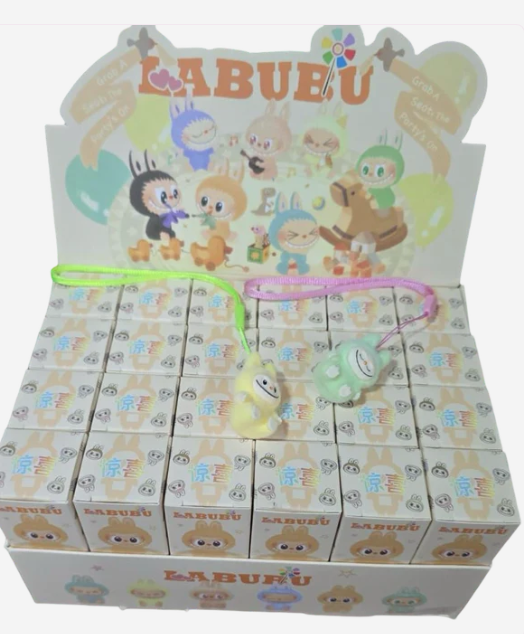 Kerst-sok advent kalender Labubu Sleutelhangers