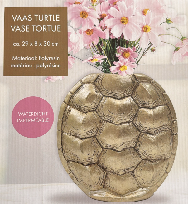 60 Punten.... Mooie Schildpad vaas