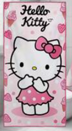Driedelige set van handdoeken - Hello Kitty