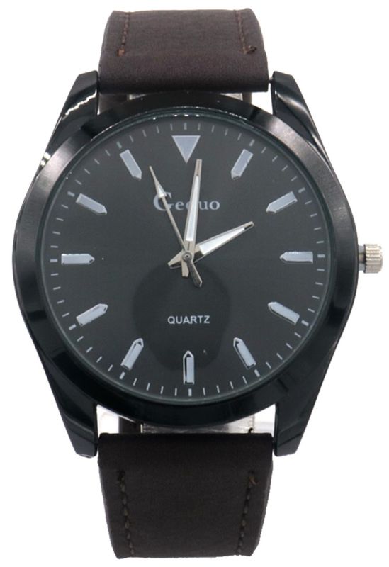 Quartz horloge - zwart