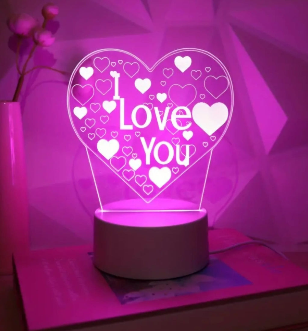 40 Punten.... I Love You lichtje voor de echte liefde.