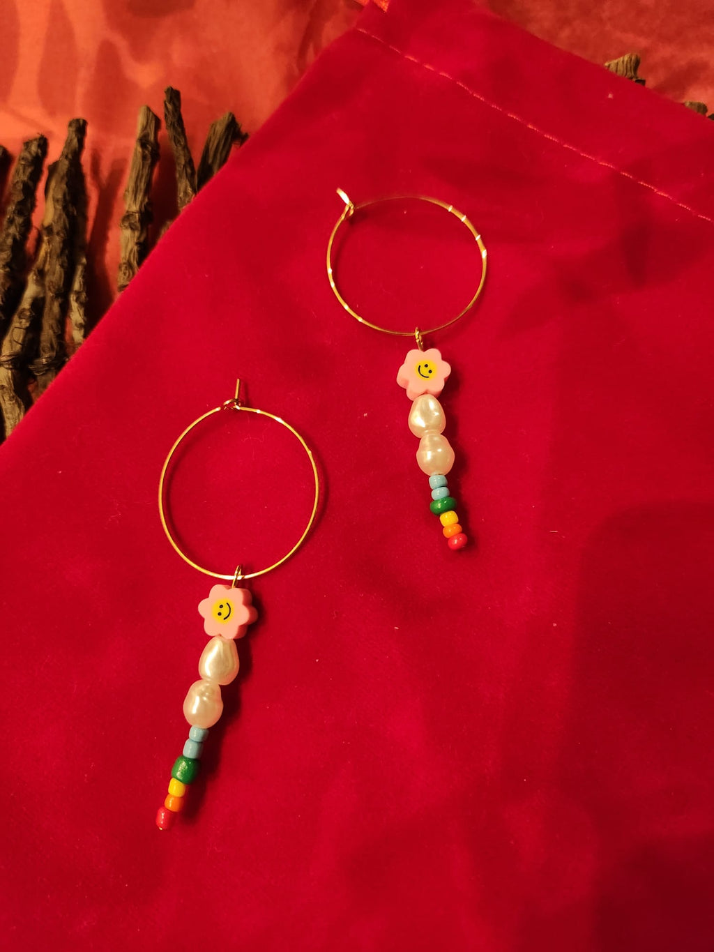 Vrolijk eenvoudig sieraden-setje