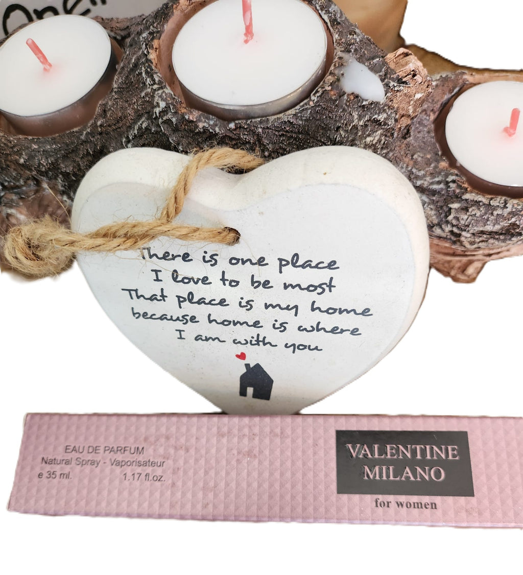 24 Punten.... Valentino Milano tassen parfum 35ml