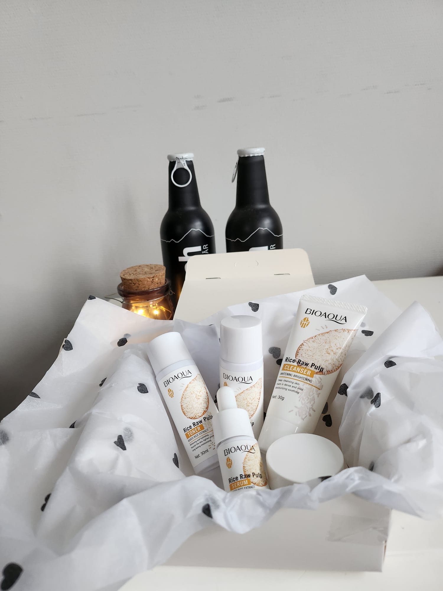 BIOAOUA rijstpuree verzoringsetje