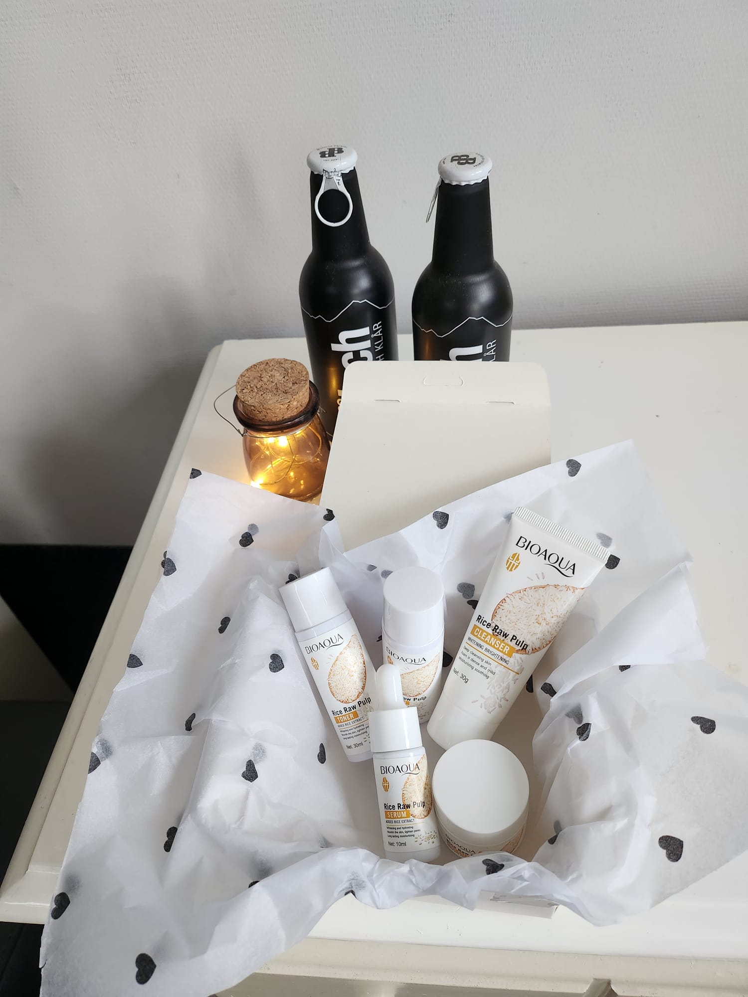 BIOAOUA rijstpuree verzoringsetje