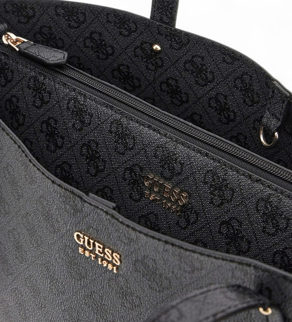 Guess Brenton Tote Shopper imitatieleer antraciet