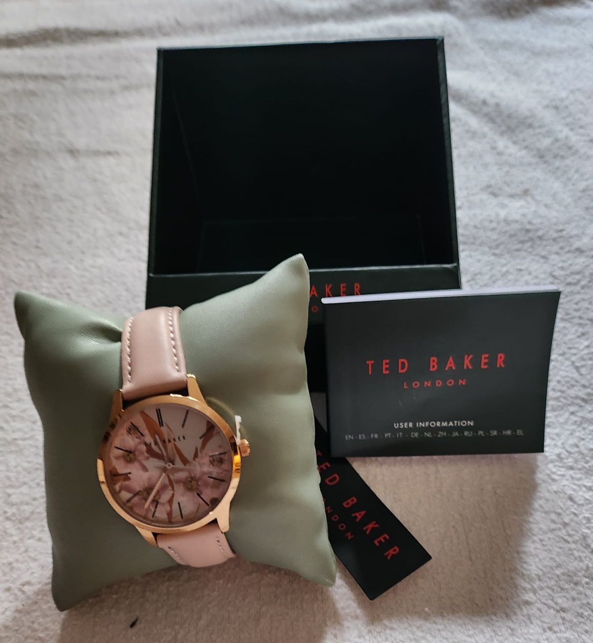16 Punten Ted Baker Florail Dial Horloge