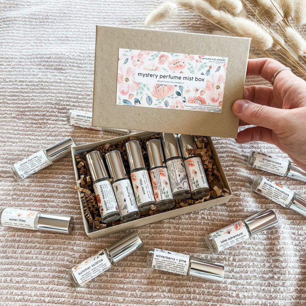 Mystery_Box vol flesjes parfum 5ml