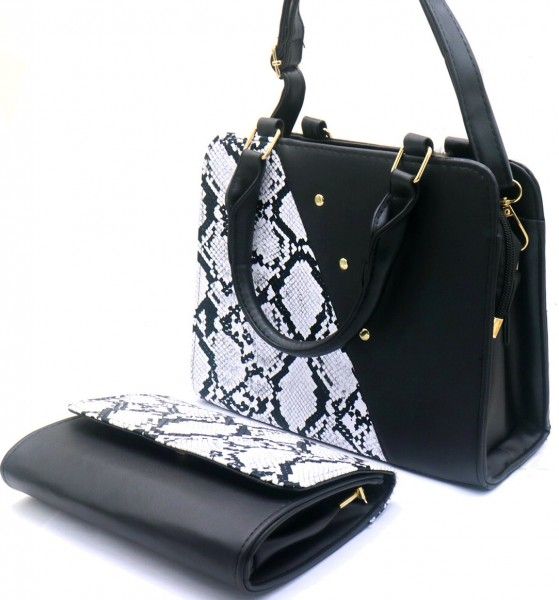 Handtassenset - Handtas en Clutch