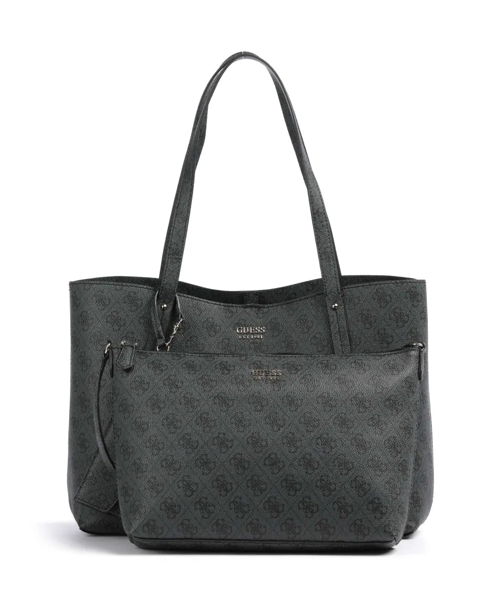 Guess Brenton Tote Shopper imitatieleer antraciet