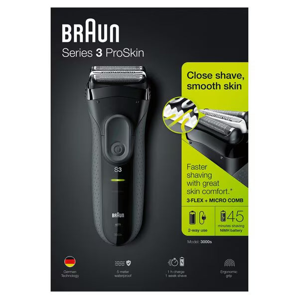 20 Punten.... Braun Series 3 ProSkin 3000s Scheerapparaat