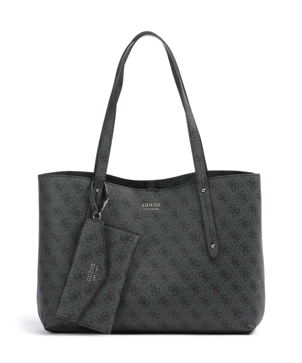 Guess Brenton Tote Shopper imitatieleer antraciet