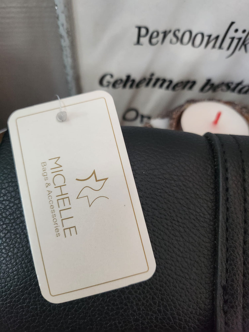 Kleine zwarte handtas van Michelle