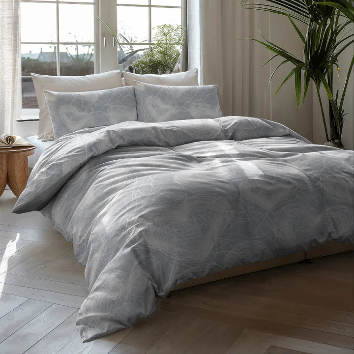 Dekbedovertrek Geknaked Hart 200x200/220