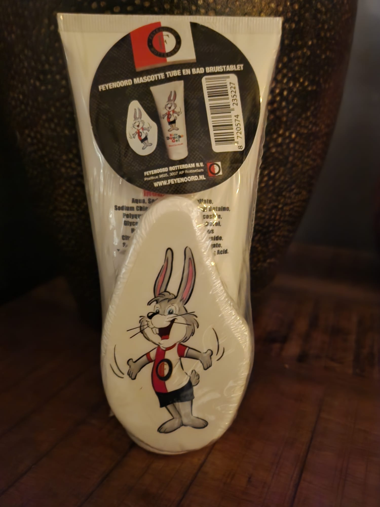 33 Punten.... Feyenoord Kids Douchegel + Badbruisbal